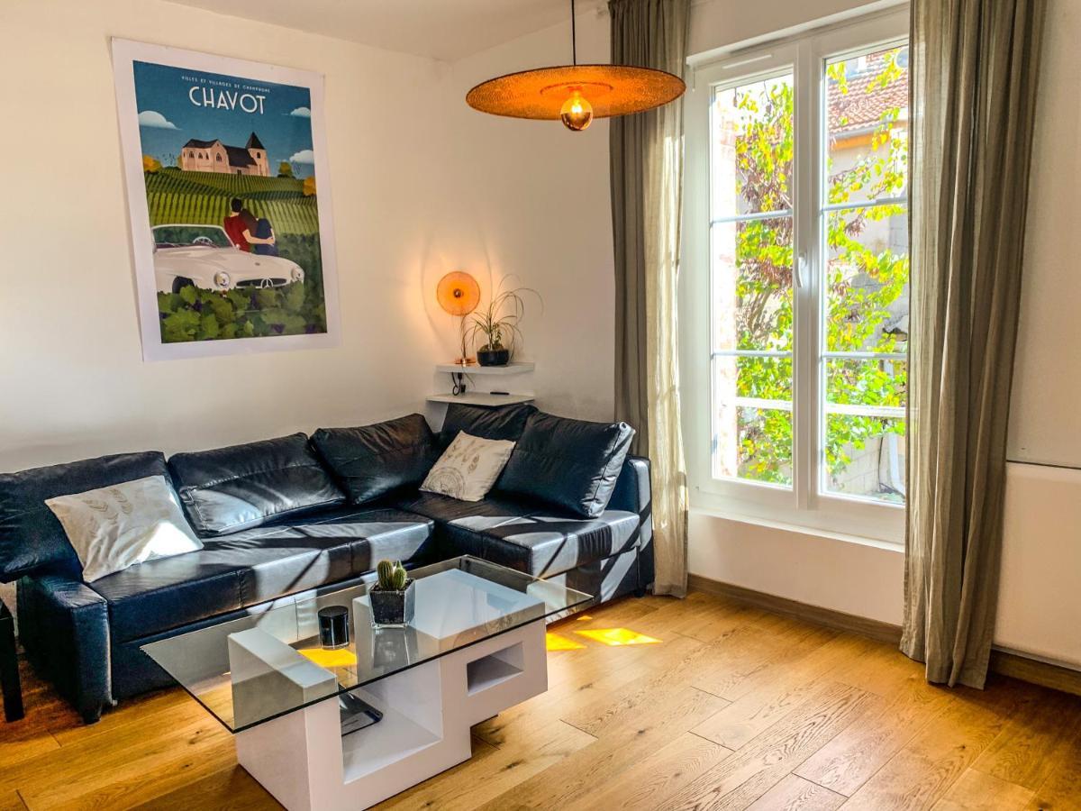 Maisonnette Du Coteau Ouest - Jardin Et Terrasse - Epernay 빌라 외부 사진